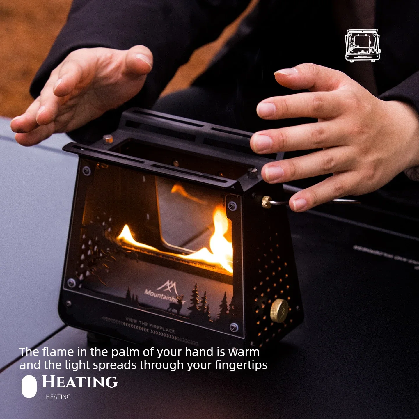 MOUNDAINHIKER Fornello Portati - Campfire Cooking recensione e prezzo