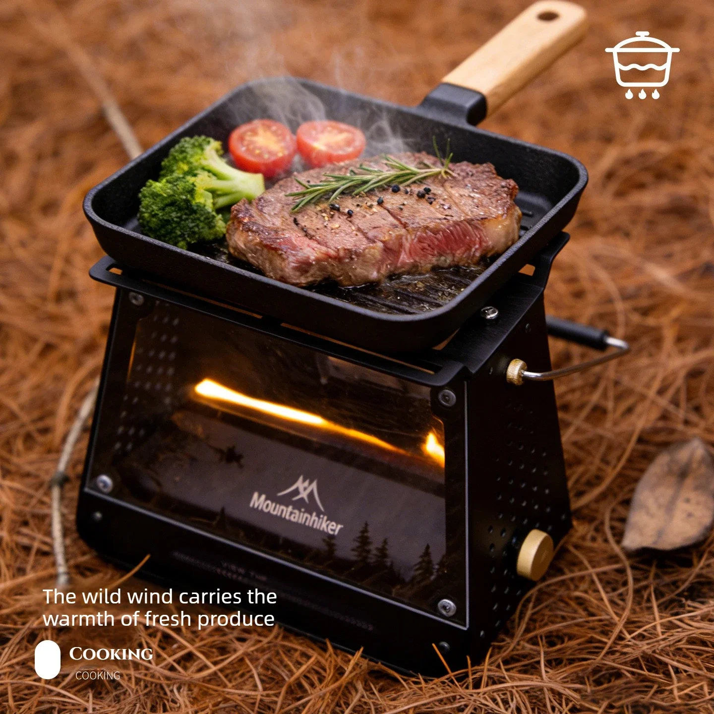MOUNDAINHIKER Fornello Portati - Campfire Cooking recensione e prezzo