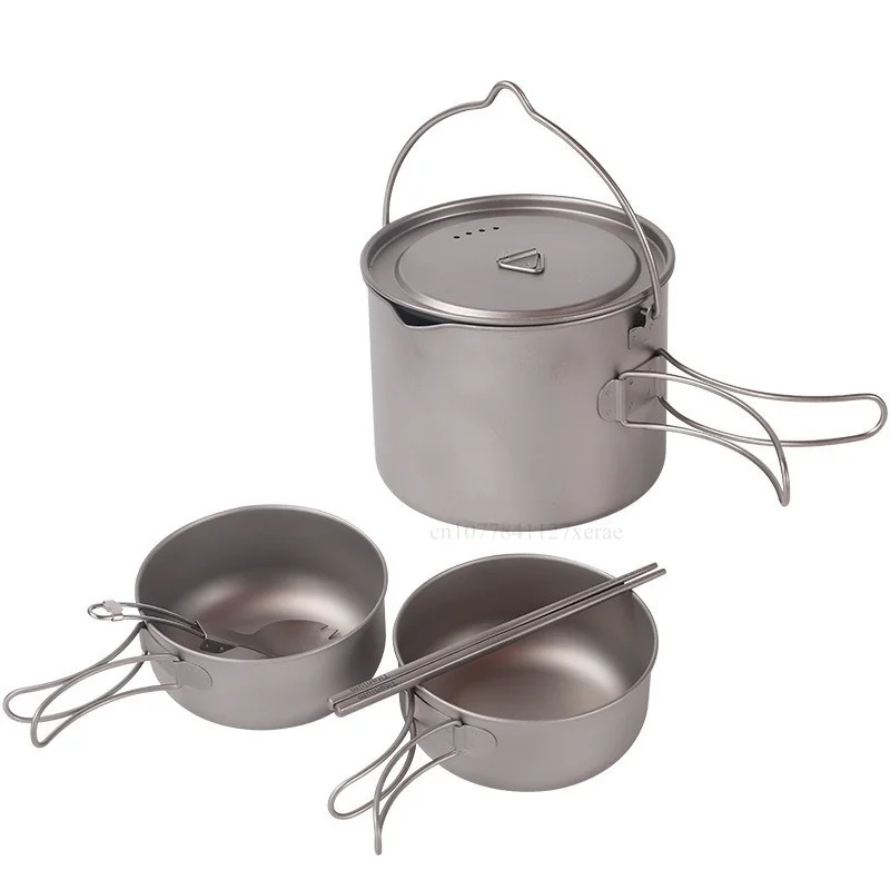 Set di Pentole da Campeggio in - Camping Hanging Cooking Pot recensione e prezzo