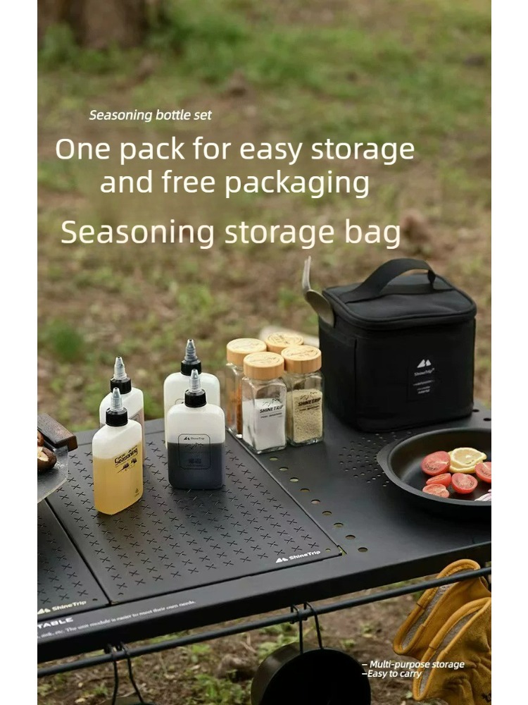 Set di bottiglie per condiment - Camping Cooking Set With Bag recensione e prezzo