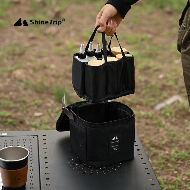 Set di bottiglie per condiment - Camping Cooking Set With Bag recensione e prezzo