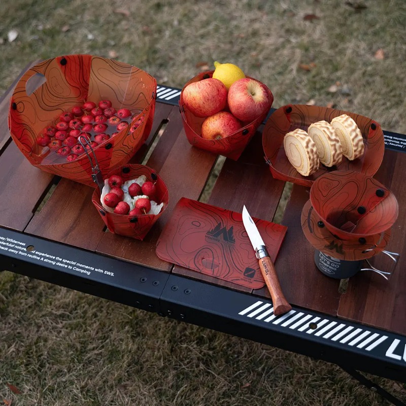Stoviglie da campeggio pieghev - Camping Cooking Dishes recensione e prezzo